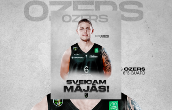 Dāvis Ozers atgriežas mājas: Pārstāvēs VALMIERA GLASS VIA 2023./2024. gada sezonā!