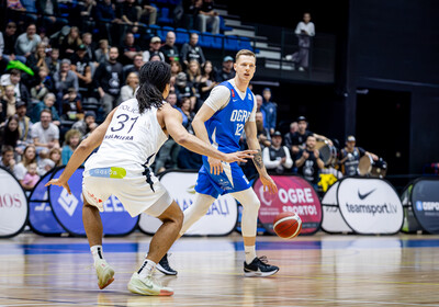 LAT-EST Play-off: BK Ogre - VALMIERA GLASS VIA (Foto: Jānis Martels)