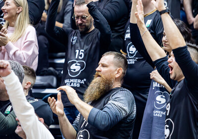 LAT-EST Play-off: BK Ogre - VALMIERA GLASS VIA (Foto: Jānis Martels)