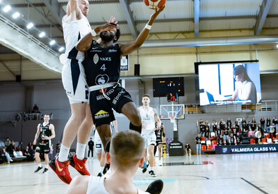 LBL 1/4 fināla 1.spēle, VALMIERA GLASS VIA : BK Liepāja