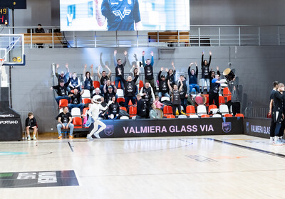 LBL 1/4 fināla 1.spēle, VALMIERA GLASS VIA : BK Liepāja