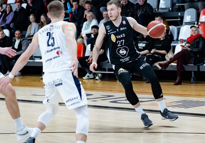 LBL 1/4 fināla 1.spēle, VALMIERA GLASS VIA : BK Liepāja