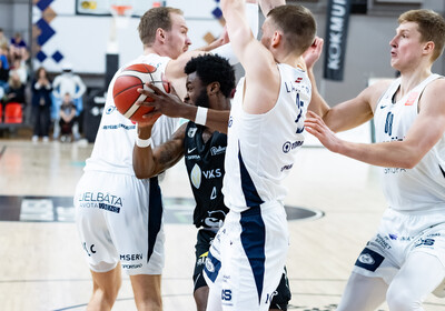 LBL 1/4 fināla 1.spēle, VALMIERA GLASS VIA : BK Liepāja