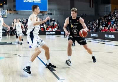 LBL 1/4 fināla 1.spēle, VALMIERA GLASS VIA : BK Liepāja