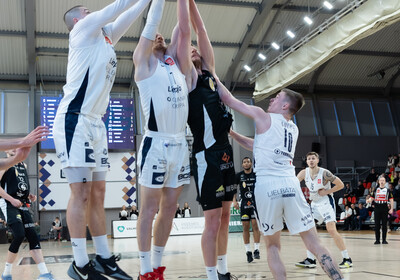 LBL 1/4 fināla 3.spēle, VALMIERA GLASS VIA : BK Liepāja