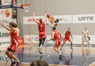 LBL 1/4 fināla 2.spēle, VALMIERA GLASS VIA : BK Liepāja (Foto: Kārlis Volkovskis)