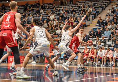 LBL 1/4 fināla 2.spēle, VALMIERA GLASS VIA : BK Liepāja (Foto: Kārlis Volkovskis)