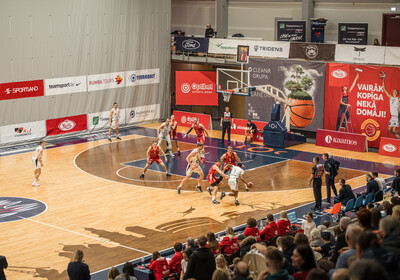 LBL 1/4 fināla 2.spēle, VALMIERA GLASS VIA : BK Liepāja (Foto: Kārlis Volkovskis)