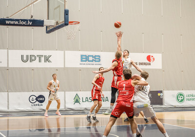 LBL 1/4 fināla 2.spēle, VALMIERA GLASS VIA : BK Liepāja (Foto: Kārlis Volkovskis)