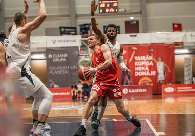 LBL 1/4 fināla 2.spēle, VALMIERA GLASS VIA : BK Liepāja (Foto: Kārlis Volkovskis)