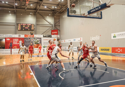 LBL 1/4 fināla 2.spēle, VALMIERA GLASS VIA : BK Liepāja (Foto: Kārlis Volkovskis)