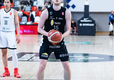 LBL pusfināla 2. spēle: VALMIERA GLASS VIA - VEF Rīga