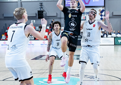 LBL pusfināla 2. spēle: VALMIERA GLASS VIA - VEF Rīga
