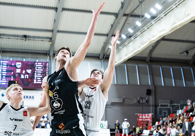 LBL pusfināla 2. spēle: VALMIERA GLASS VIA - VEF Rīga