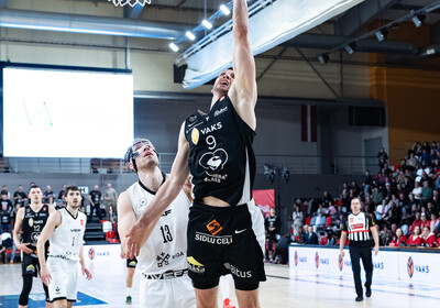 LBL pusfināla 2. spēle: VALMIERA GLASS VIA - VEF Rīga