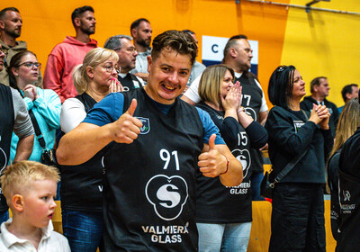 LBL pusfināla 3. spēle: VALMIERA GLASS VIA - VEF Rīga