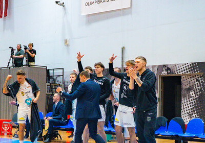 LBL pusfināla 3. spēle: VALMIERA GLASS VIA - VEF Rīga
