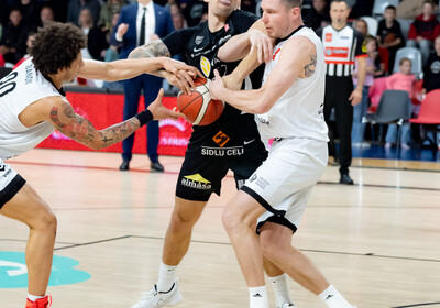 LBL pusfināla 4. spēle: VALMIERA GLASS VIA - VEF Rīga