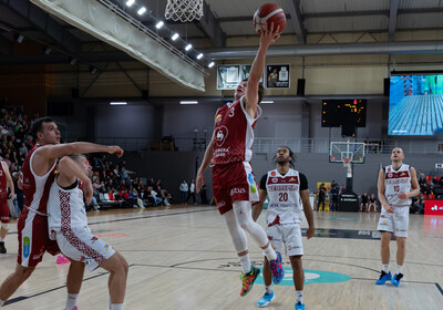 LAT-EST: VALMIERA GLASS VIA : BK Ventspils