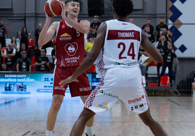 LAT-EST: VALMIERA GLASS VIA : BK Ventspils
