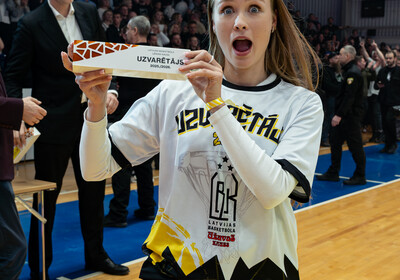 Latvijas Basketbola Užavas kausa fināls: VALMIERA GLASS VIA : BK Ventspils (21.02.2026.) Foto: Nauris Slokenbergs, Mārtiņš Goldbergs