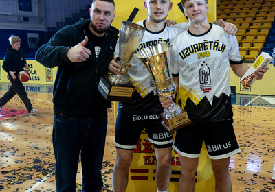 Latvijas Basketbola Užavas kausa fināls: VALMIERA GLASS VIA : BK Ventspils (21.02.2026.) Foto: Nauris Slokenbergs, Mārtiņš Goldbergs