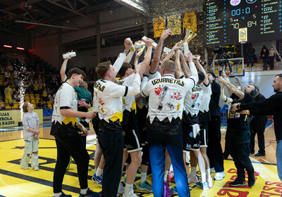 Latvijas Basketbola Užavas kausa fināls: VALMIERA GLASS VIA : BK Ventspils (21.02.2026.) Foto: Nauris Slokenbergs, Mārtiņš Goldbergs