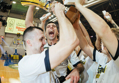 Latvijas Basketbola Užavas kausa fināls: VALMIERA GLASS VIA : BK Ventspils (21.02.2026.) Foto: Nauris Slokenbergs, Mārtiņš Goldbergs