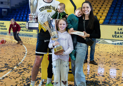 Latvijas Basketbola Užavas kausa fināls: VALMIERA GLASS VIA : BK Ventspils (21.02.2026.) Foto: Nauris Slokenbergs, Mārtiņš Goldbergs