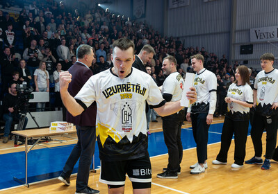 Latvijas Basketbola Užavas kausa fināls: VALMIERA GLASS VIA : BK Ventspils (21.02.2026.) Foto: Nauris Slokenbergs, Mārtiņš Goldbergs