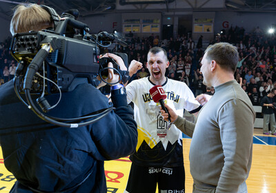 Latvijas Basketbola Užavas kausa fināls: VALMIERA GLASS VIA : BK Ventspils (21.02.2026.) Foto: Nauris Slokenbergs, Mārtiņš Goldbergs