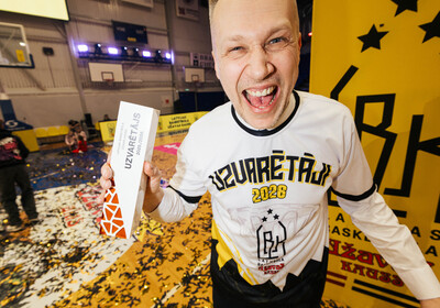 Latvijas Basketbola Užavas kausa fināls: VALMIERA GLASS VIA : BK Ventspils (21.02.2026.) Foto: Nauris Slokenbergs, Mārtiņš Goldbergs