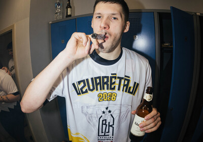 Latvijas Basketbola Užavas kausa fināls: VALMIERA GLASS VIA : BK Ventspils (21.02.2026.) Foto: Nauris Slokenbergs, Mārtiņš Goldbergs