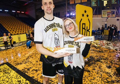 Latvijas Basketbola Užavas kausa fināls: VALMIERA GLASS VIA : BK Ventspils (21.02.2026.) Foto: Nauris Slokenbergs, Mārtiņš Goldbergs