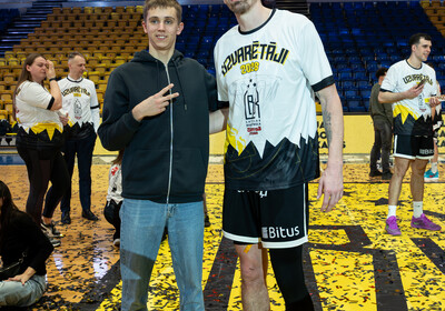 Latvijas Basketbola Užavas kausa fināls: VALMIERA GLASS VIA : BK Ventspils (21.02.2026.) Foto: Nauris Slokenbergs, Mārtiņš Goldbergs