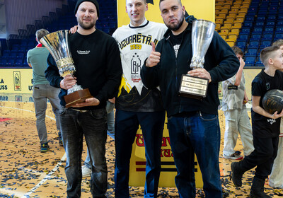 Latvijas Basketbola Užavas kausa fināls: VALMIERA GLASS VIA : BK Ventspils (21.02.2026.) Foto: Nauris Slokenbergs, Mārtiņš Goldbergs