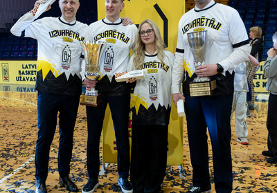 Latvijas Basketbola Užavas kausa fināls: VALMIERA GLASS VIA : BK Ventspils (21.02.2026.) Foto: Nauris Slokenbergs, Mārtiņš Goldbergs