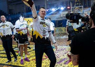 Latvijas Basketbola Užavas kausa fināls: VALMIERA GLASS VIA : BK Ventspils (21.02.2026.) Foto: Nauris Slokenbergs, Mārtiņš Goldbergs