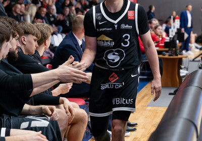 LAT-EST 1/4fināls 1.spēle: VALMIERA GLASS VIA : TalTech/ALEXELA