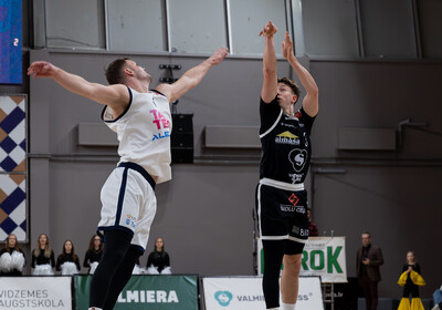LAT-EST 1/4fināls 1.spēle: VALMIERA GLASS VIA : TalTech/ALEXELA