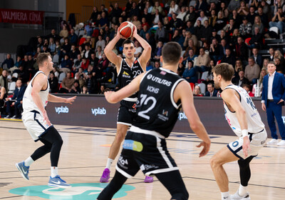 LAT-EST 1/4fināls 1.spēle: VALMIERA GLASS VIA : TalTech/ALEXELA