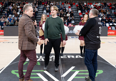 LAT-EST 1/4fināls 1.spēle: VALMIERA GLASS VIA : TalTech/ALEXELA