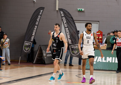 LAT-EST 1/2fināls 2.spēle: VALMIERA GLASS VIA : VEF Rīga