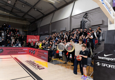 LAT-EST 1/2fināls 2.spēle: VALMIERA GLASS VIA : VEF Rīga