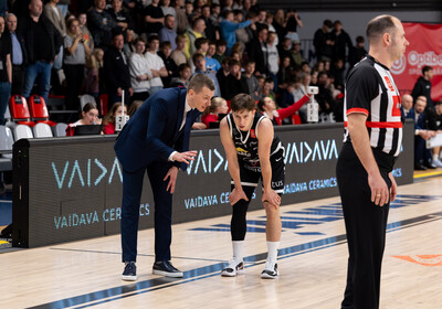 LAT-EST 1/2fināls 2.spēle: VALMIERA GLASS VIA : VEF Rīga