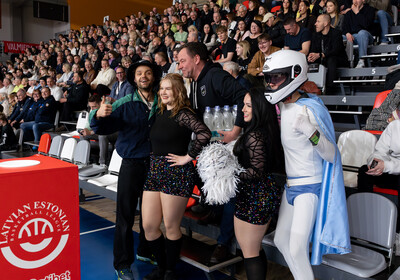 LAT-EST 1/2fināls 2.spēle: VALMIERA GLASS VIA : VEF Rīga