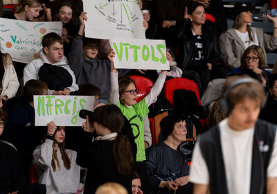 LAT-EST 1/2fināls 2.spēle: VALMIERA GLASS VIA : VEF Rīga