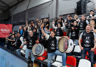 LBL 1/2 fināls 1. spēle: VALMIERA GLASS VIA : Rīgas Zeļļi Sefinance