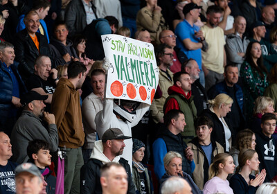 LBL 1/2 fināls 1. spēle: VALMIERA GLASS VIA : Rīgas Zeļļi Sefinance