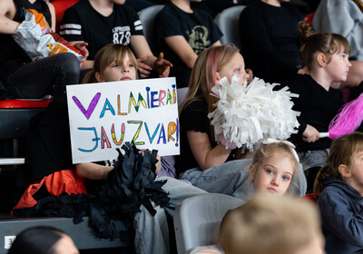 LBL 1/2 fināls 1. spēle: VALMIERA GLASS VIA : Rīgas Zeļļi Sefinance